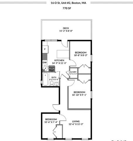 $4,475 | 16 O Street, Unit 2, Boston, MA 02127