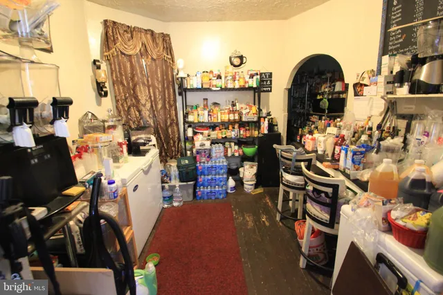 a view of a storage & utility room