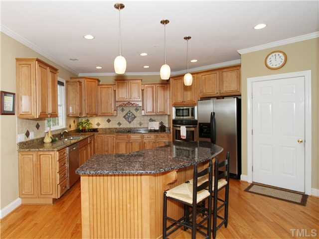 12409 Canolder Street Raleigh, NC 27614 - Photo 8 of 24 Stainless Appliances & Center Island Complete this Kitchen Kitchen