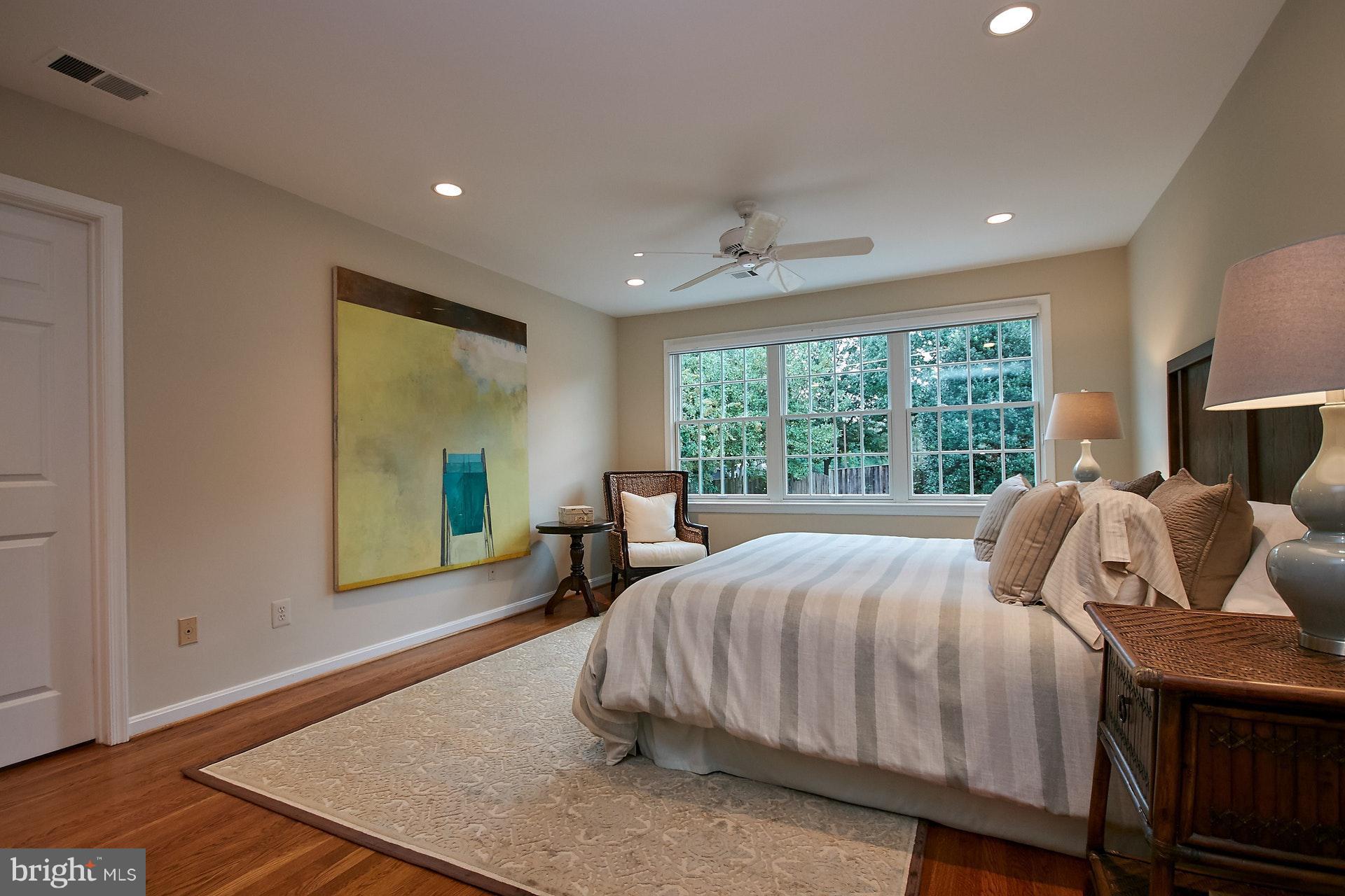 6314 Hunting Ridge Lane McLean, VA 22101 - Photo 16 of 35 Master Suite with Wall of Windows