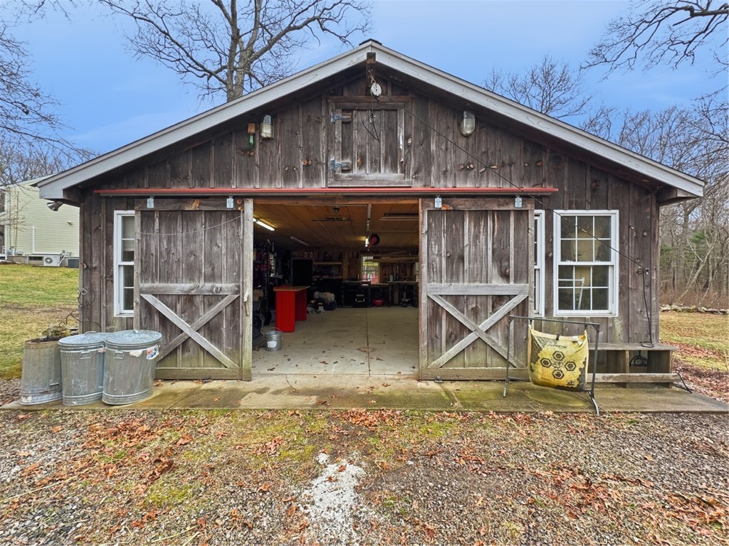 71 Rolling Hill Drive Exeter, RI 02822 - Photo 48 of 50 Workshop barn that could be converted into stables.