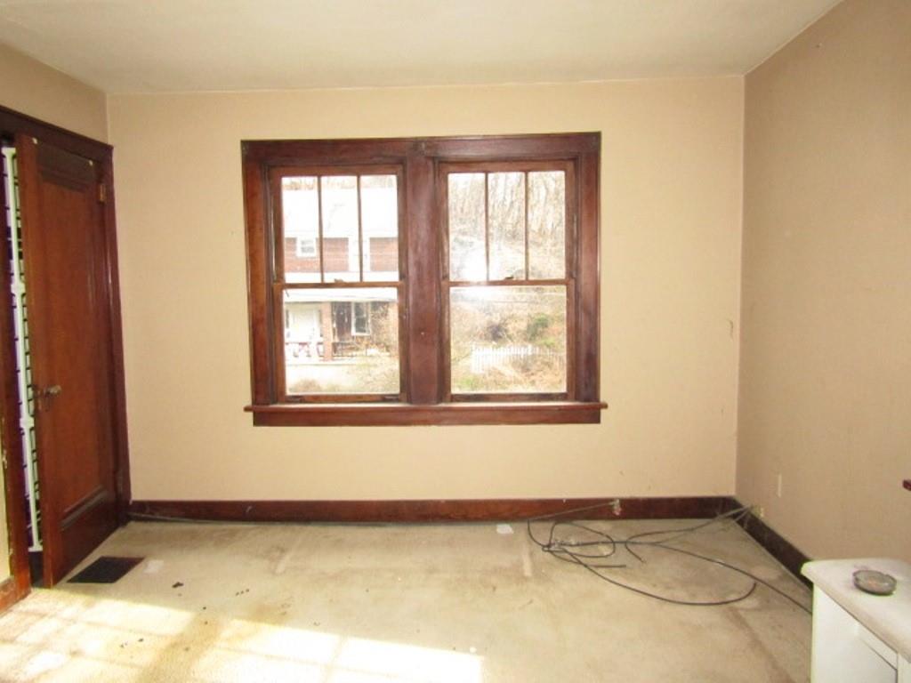 3825 Atkins Street Pittsburgh, PA 15212 - Photo 19 of 28 a view of a room that has a window in it