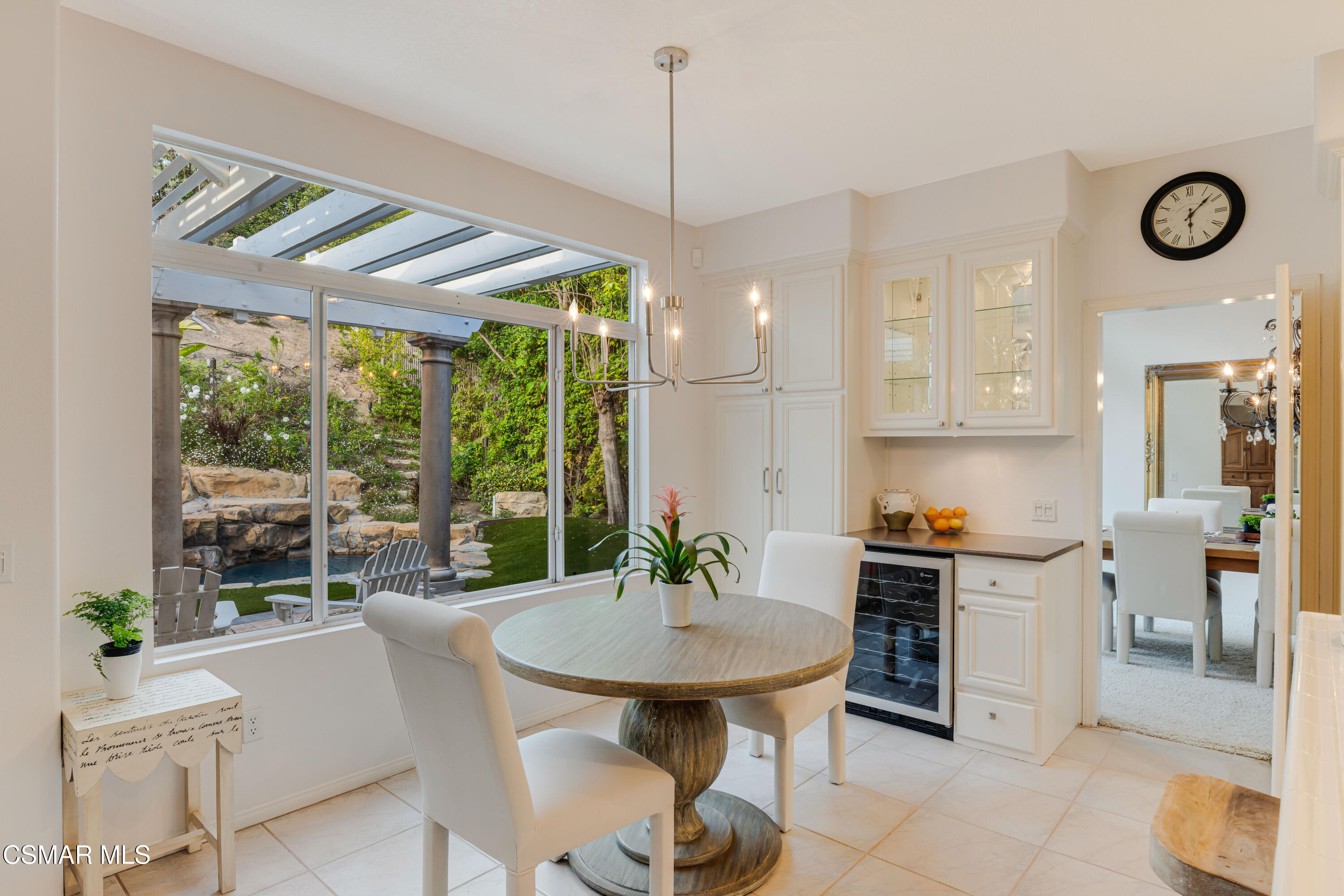 15633 Harte Lane Moorpark, CA 93021 - Photo 23 of 64 a view of a dining room with furniture window and outside view