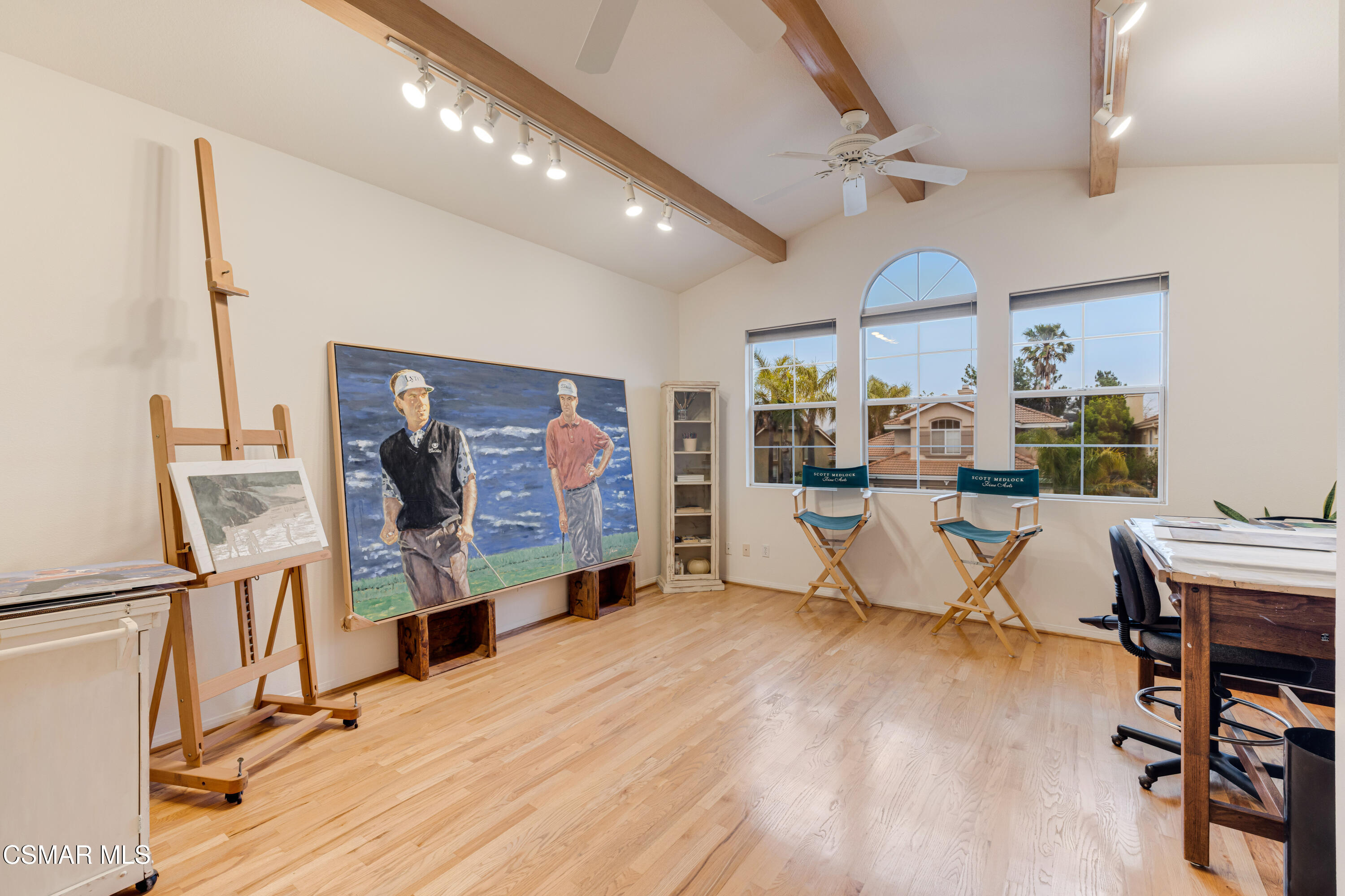 15633 Harte Lane Moorpark, CA 93021 - Photo 31 of 64 a living room with furniture and a flat screen tv