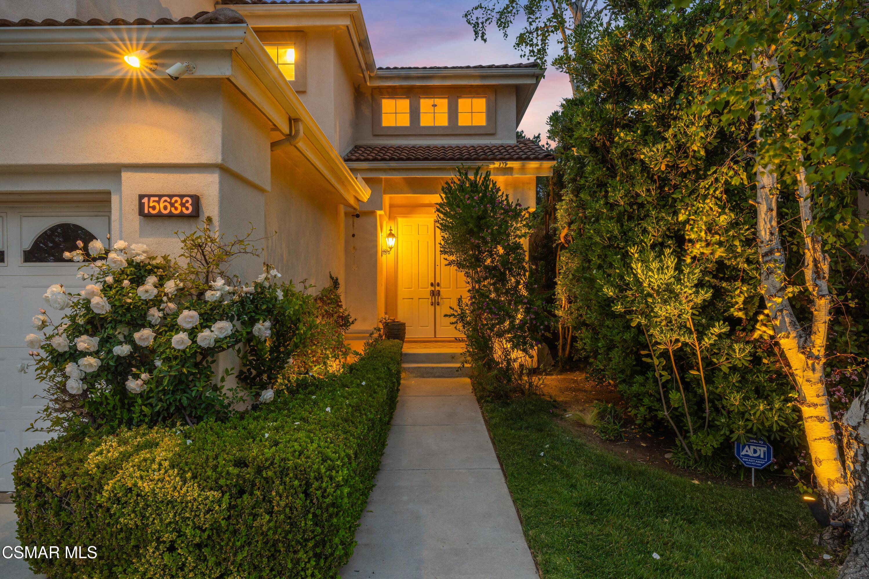 15633 Harte Lane Moorpark, CA 93021 - Photo 9 of 64 a view of a pathway both side of house