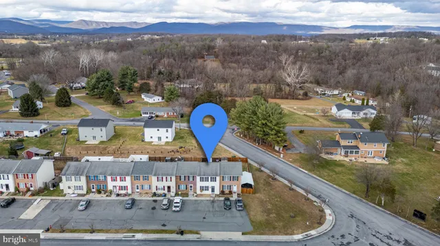 a view of swimming pool with a yard and large tree