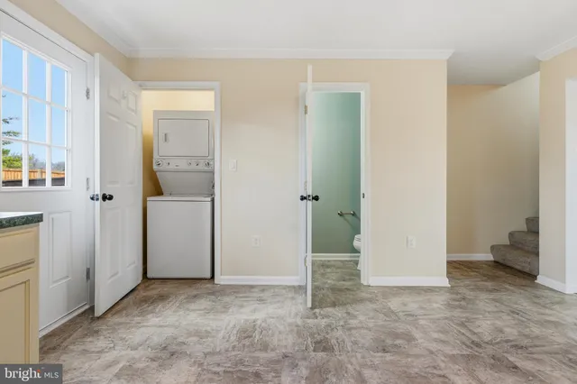 a view of empty room