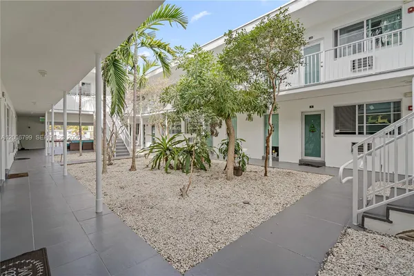a view of a house with a patio