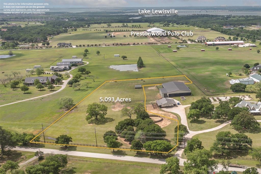 5.093-ac McCormick Road Oak Point, TX 75068 - Photo 1 of 6 Overhead View facing South