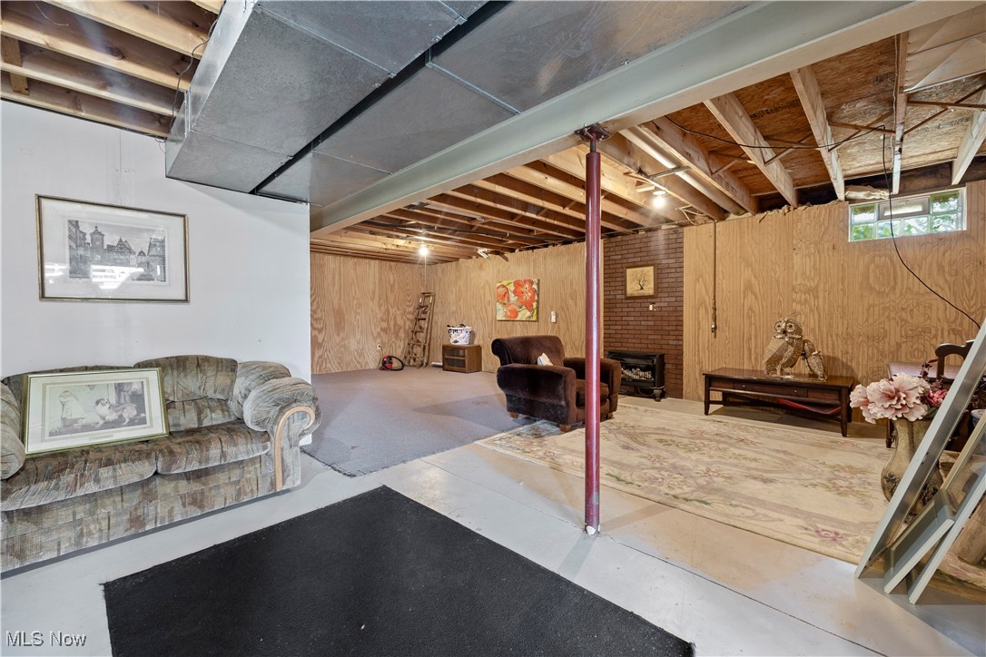 14951 Rickel Road West Salem, OH 44287 - Photo 32 of 46 Basement with wood walls