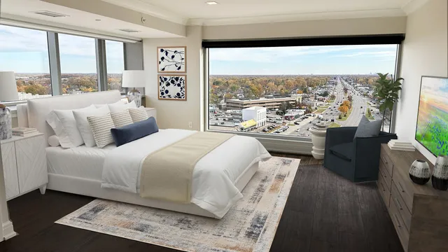 $7,100 | 555 South Old Woodward Avenue, Unit 1409, Birmingham, MI 48009