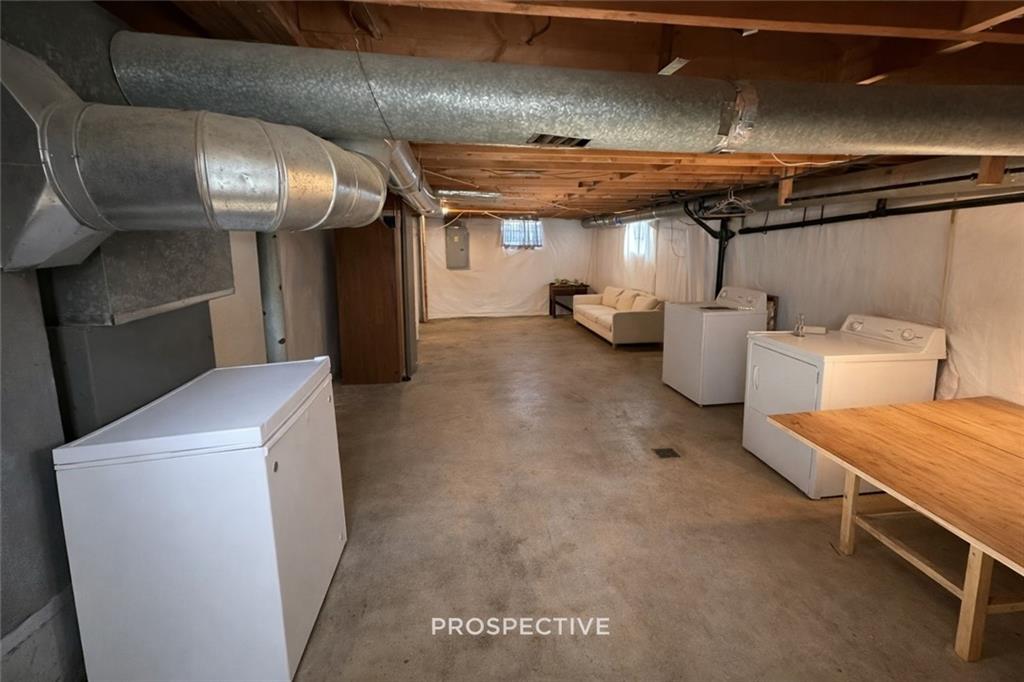 262 Elm Road Uniontown, PA 15401 - Photo 22 of 29 a view of storage and utility room with racks