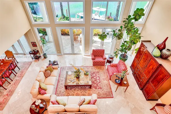 a view of a hallway with a bedroom