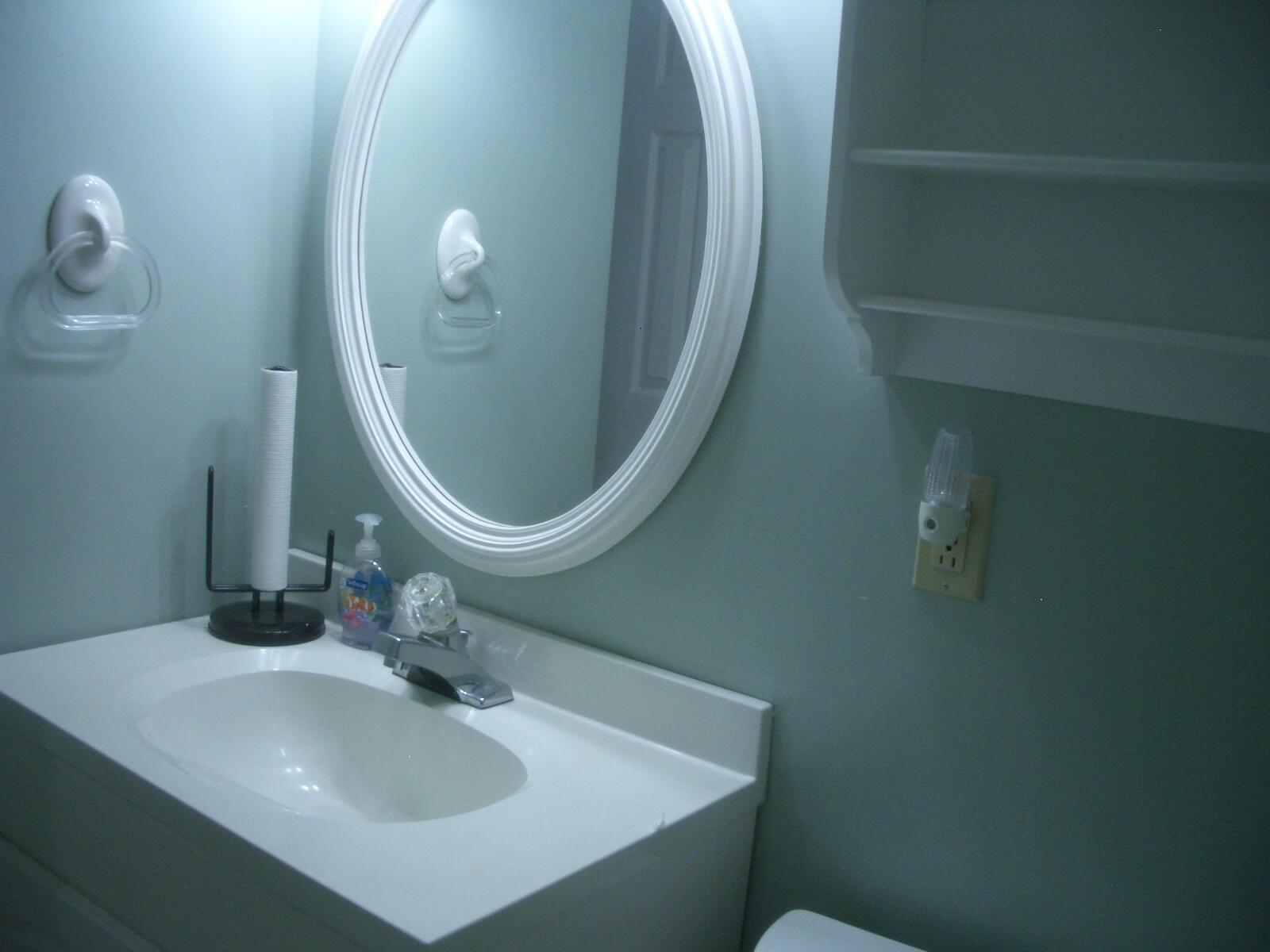 403 Daly Drive Jupiter, FL 33458 - Photo 14 of 27 a bathroom with a sink a toilet and a mirror