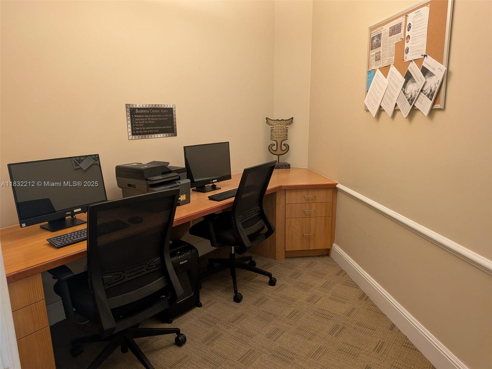 403 South Sapodilla Avenue, Unit 803 West Palm Beach, FL 33401 - Photo 11 of 23 a view of a workspace with furniture