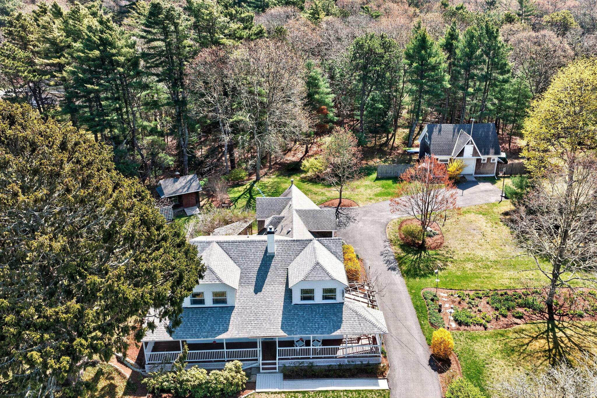 69 County Road Bourne, MA 02532 - Photo 46 of 54 a view of outdoor space and seating area