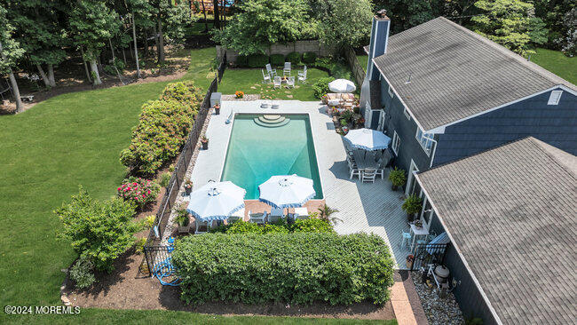 3235 Ridgewood Road Allenwood, NJ 08720 - Photo 41 of 53 an aerial view of a house having yard
