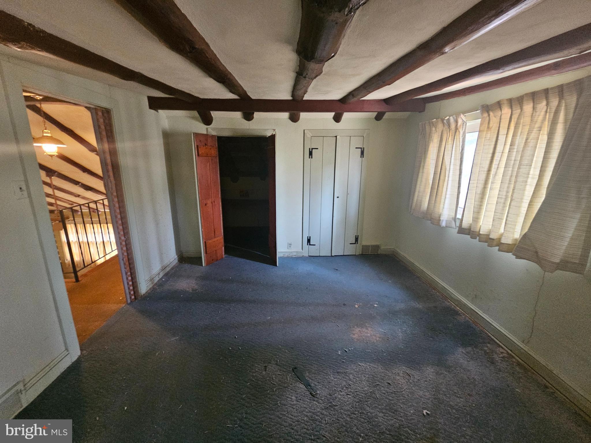 1130 McKean Road Ambler, PA 19002 - Photo 15 of 32 Bedroom # 2- 2nd floor bedroom with beams