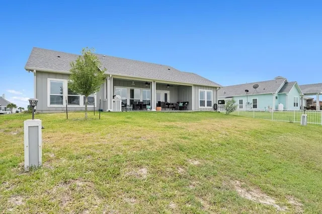 a house view with a outdoor space