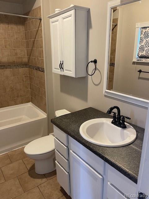 326 Cedar Street Wray, CO 80758 - Photo 15 of 19 a bathroom with a granite countertop sink toilet and a mirror