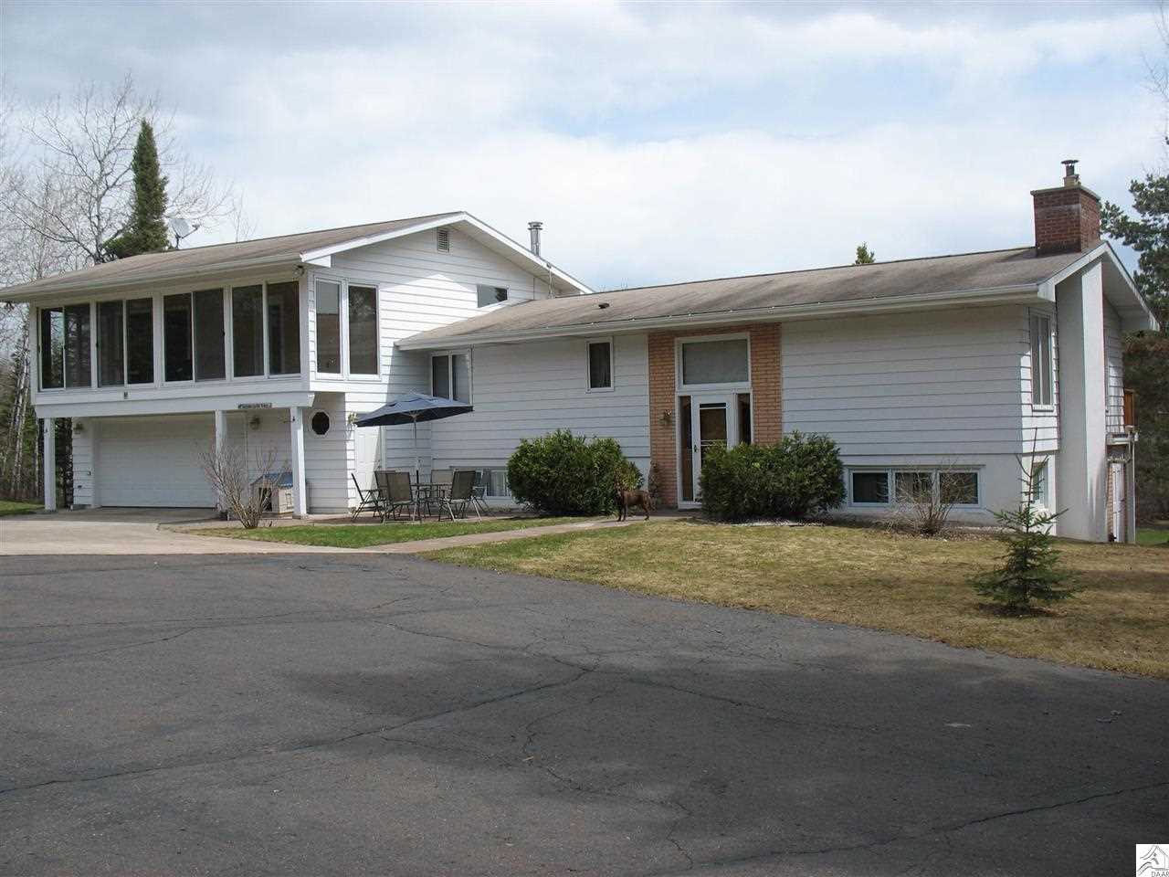 Driveway view of house front