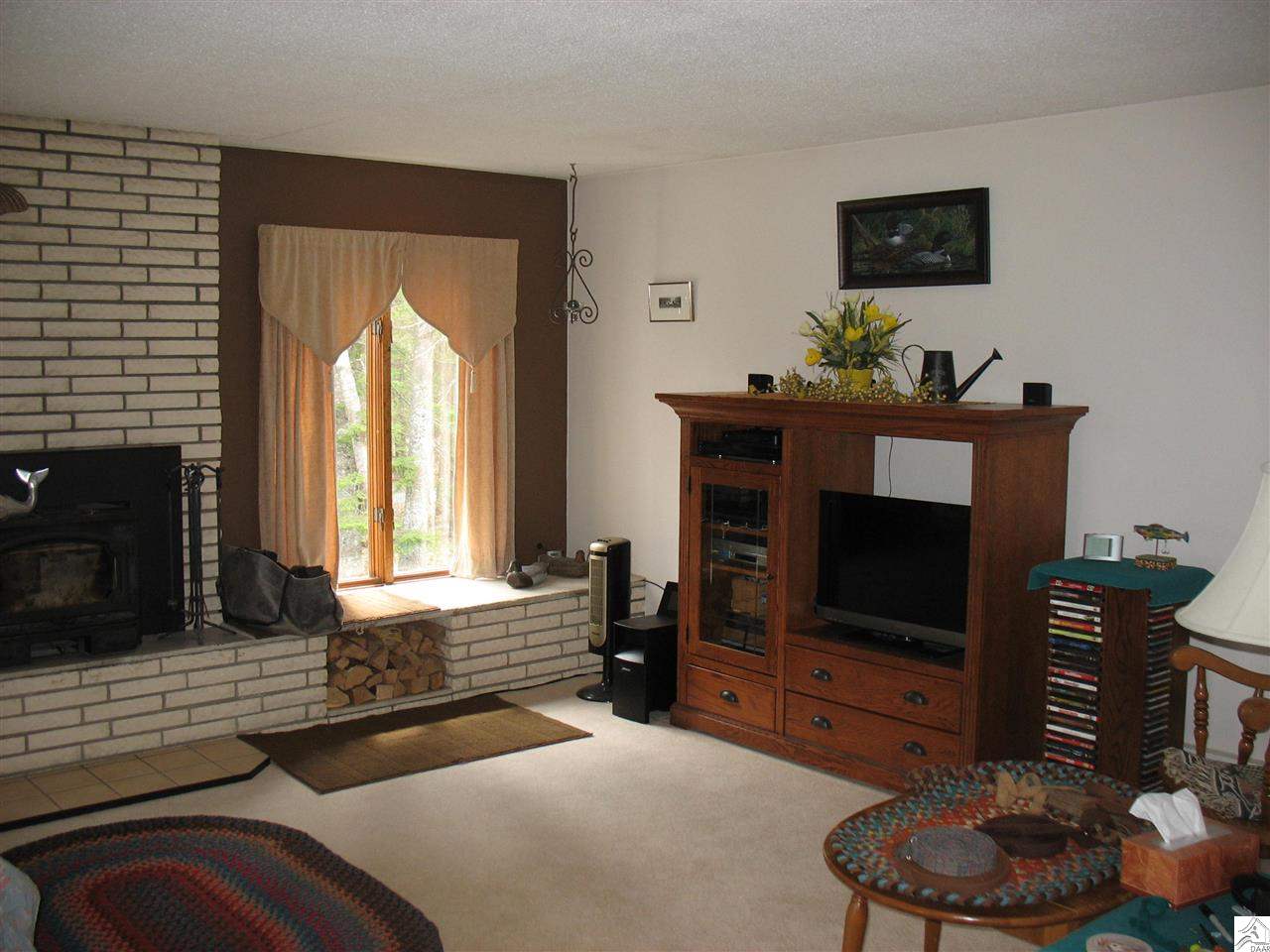 615 Valley Road Two Harbors, MN 55616 - Photo 4 of 17 Lv. Rm. and Fireplace