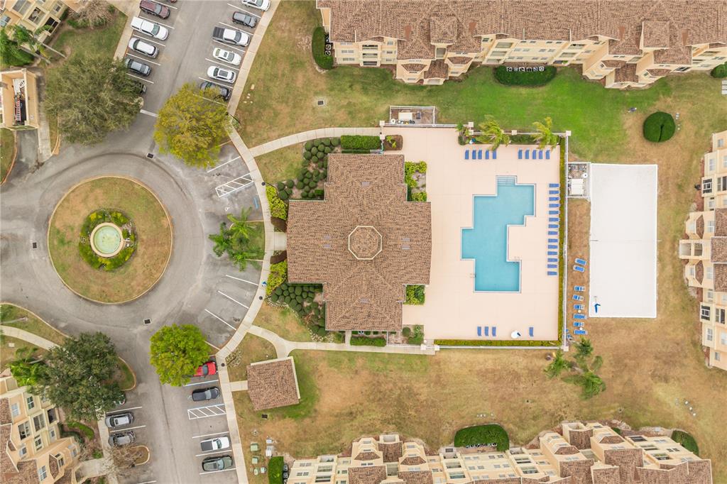 612 Terrace Ridge Circle, Unit 612 Davenport, FL 33896 - Photo 40 of 45 an aerial view of a house with swimming pool and outdoor space