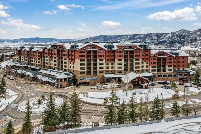 a front view of a building