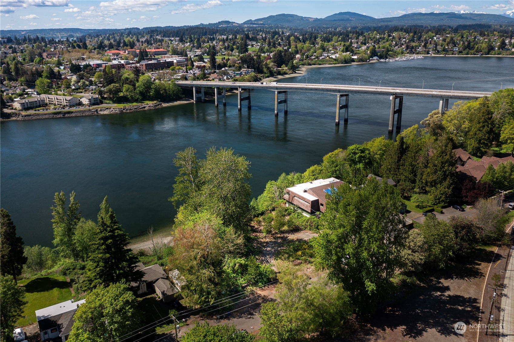 1231 Campbell Way Bremerton, WA 98310 - Photo 15 of 19 a view of a lake with a mountain