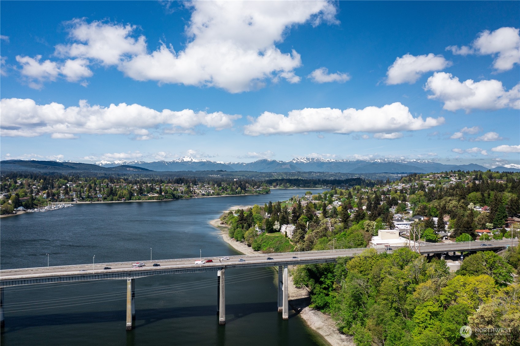 1231 Campbell Way Bremerton, WA 98310 - Photo 16 of 19 a view of a lake with a city
