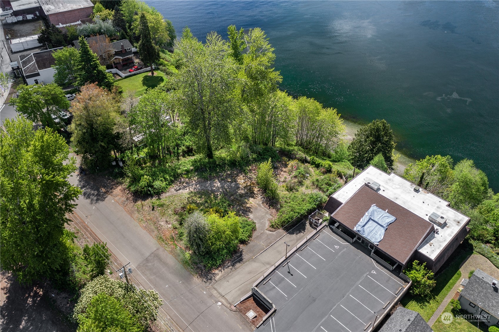 1231 Campbell Way Bremerton, WA 98310 - Photo 4 of 19 an aerial view of a house with a yard