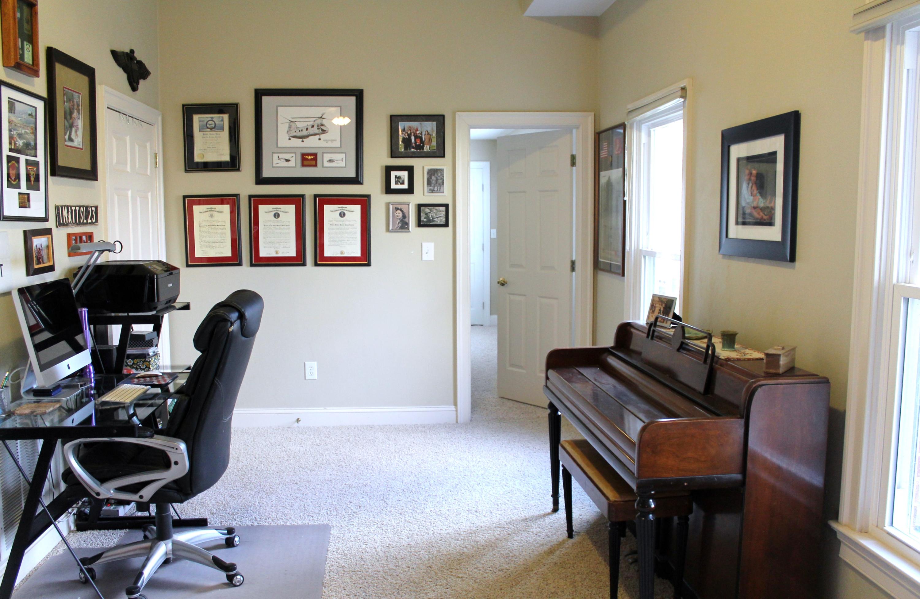 6715 Fairway Ridge Road Roanoke, VA 24018 - Photo 26 of 35 a view of a workspace with furniture and a workspace