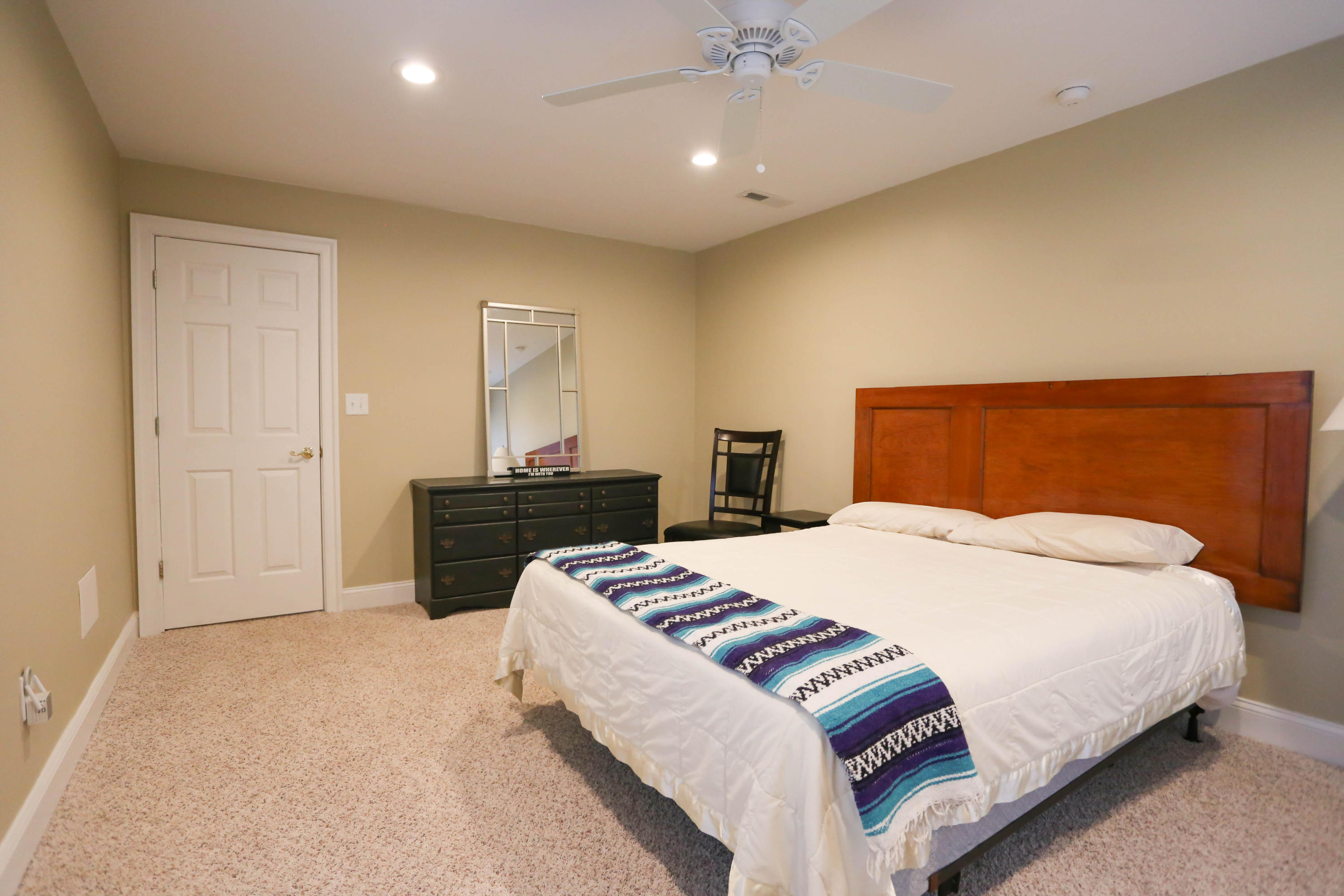 6715 Fairway Ridge Road Roanoke, VA 24018 - Photo 29 of 35 a bedroom with a bed and a dresser