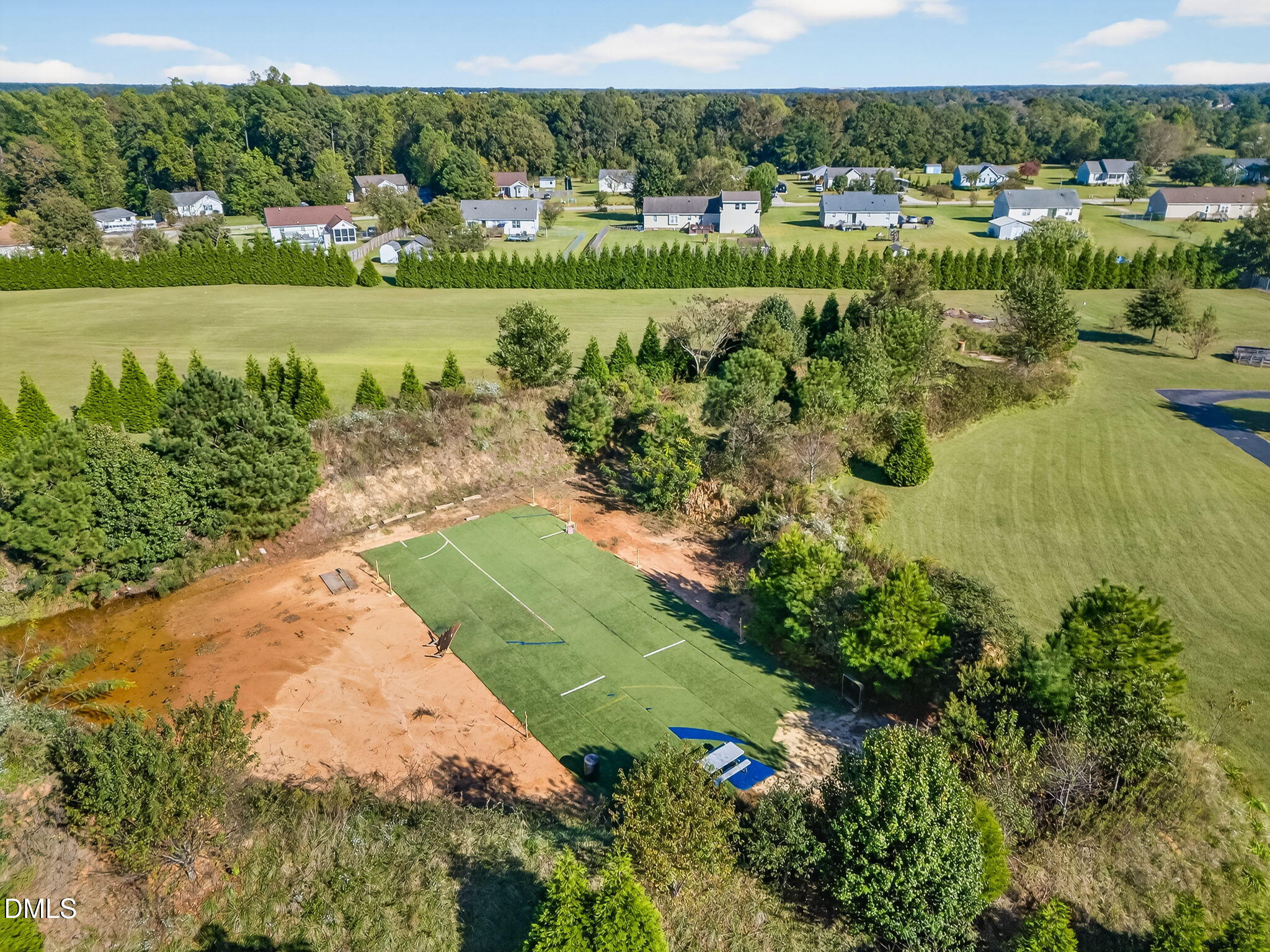 1190 Sanders Road Benson, NC 27504 - Photo 10 of 96 a view of a lake with a city