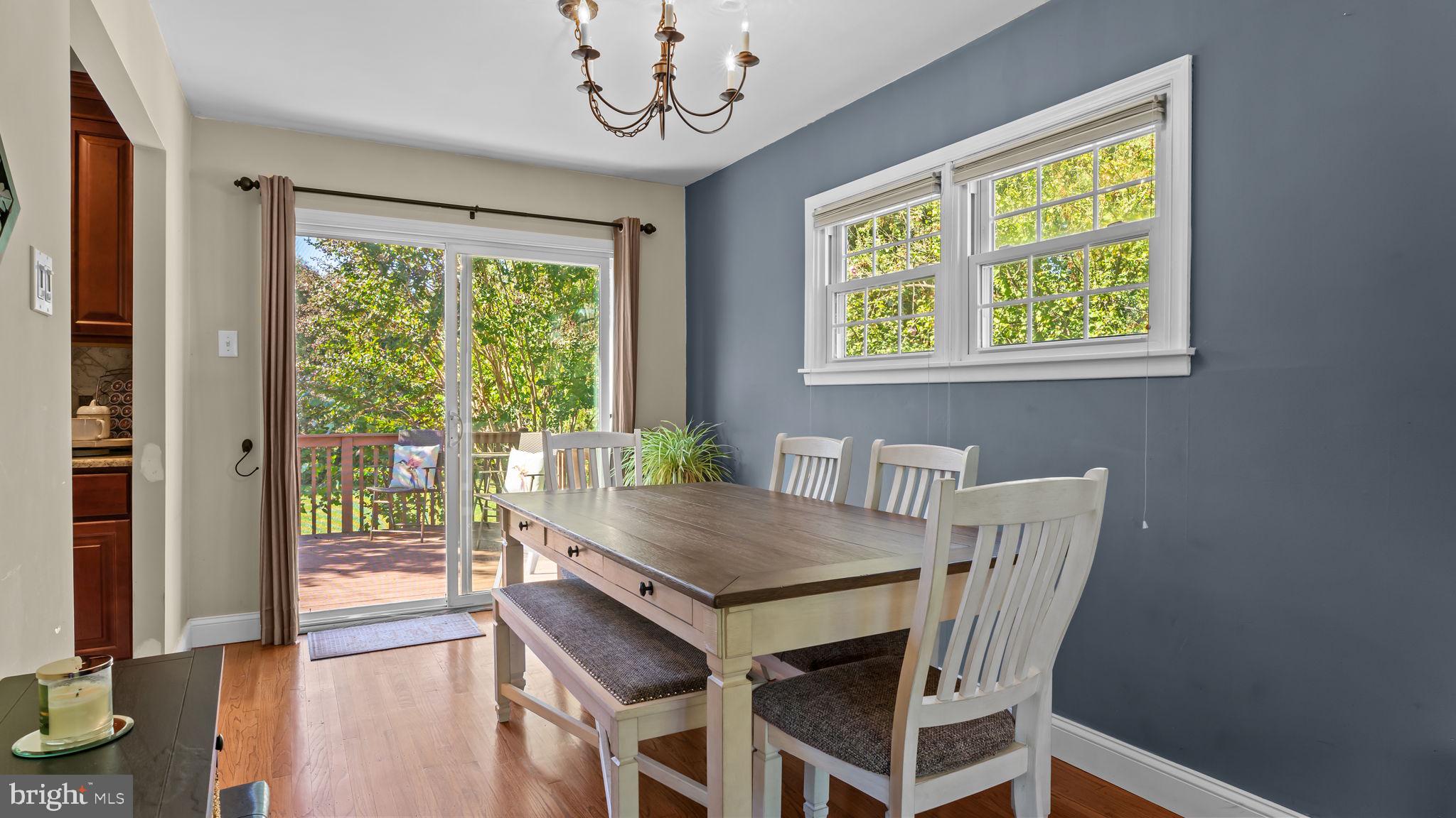 1002 Windsor Road Warminster, PA 18974 - Photo 44 of 57 a view of a dining room with furniture window and outside view