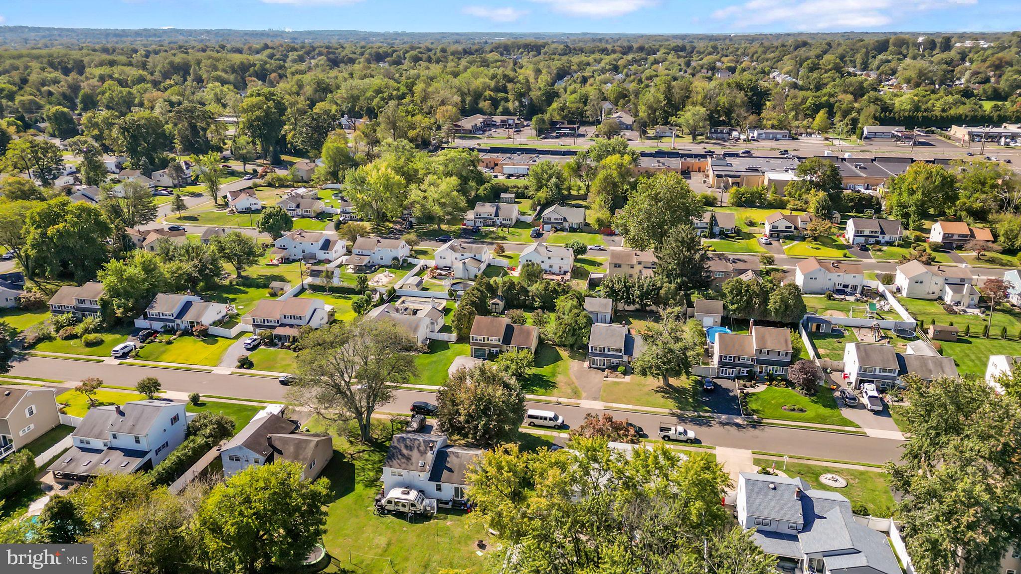 1002 Windsor Road Warminster, PA 18974 - Photo 53 of 57 an aerial view of residential houses with outdoor space