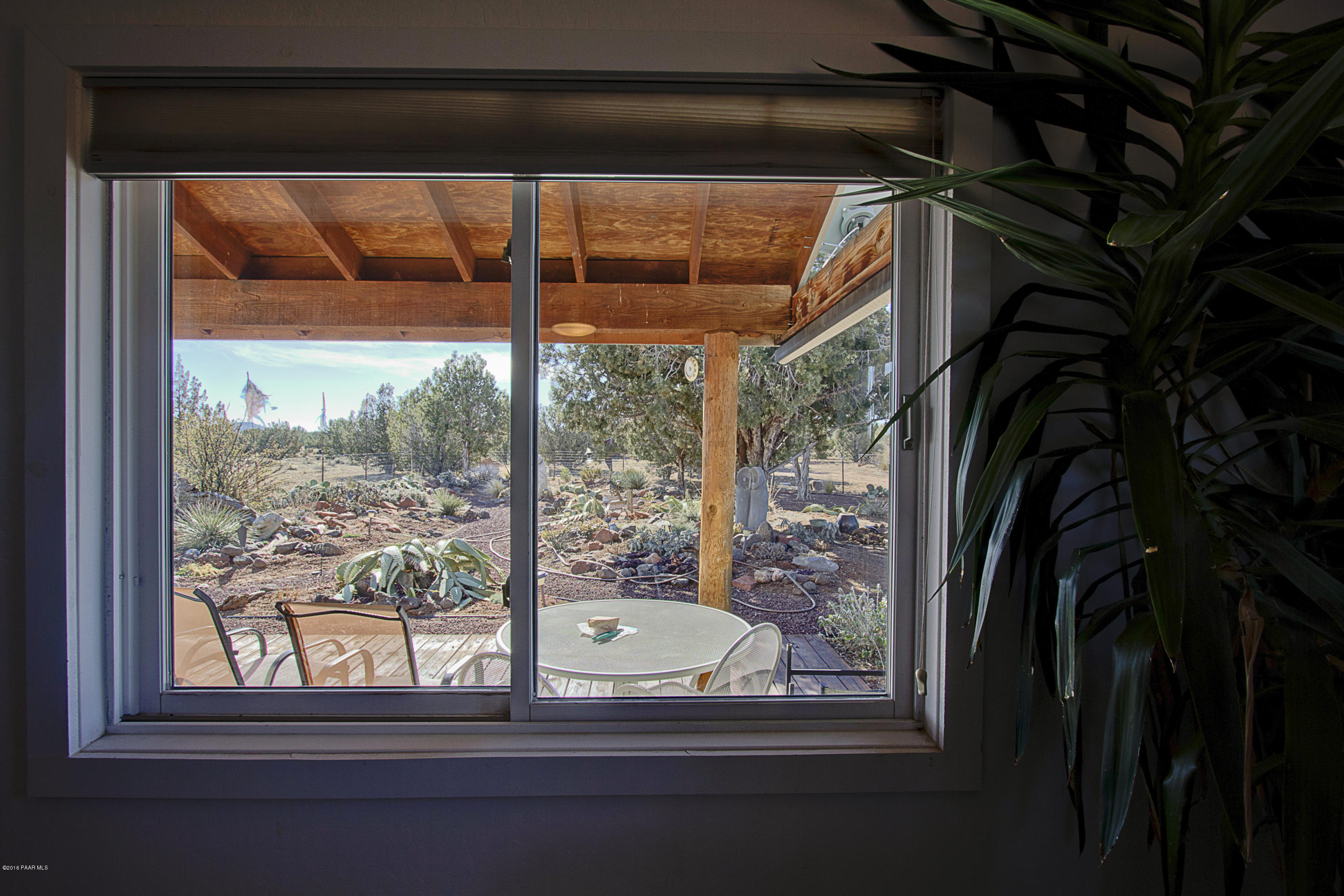 2 2 Rut Road Ash Fork, AZ 86320 - Photo 21 of 32 Garden View From Master Suite