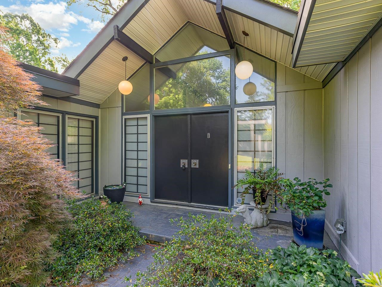 a view of a door with an outdoor space
