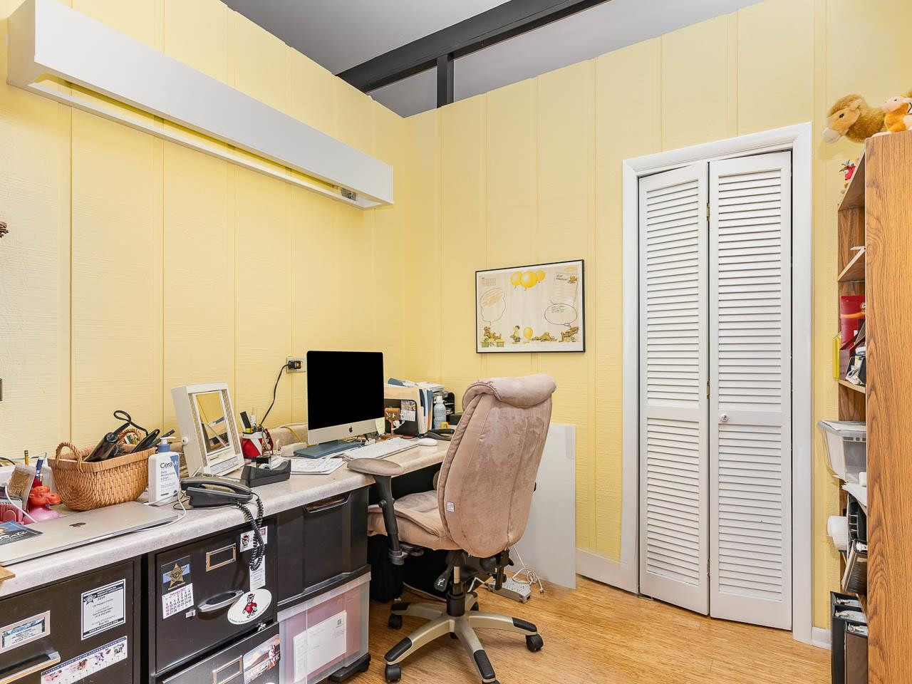 2104 Jarman Drive Raleigh, NC 27604 - Photo 26 of 37 a view of a workspace with furniture and a window