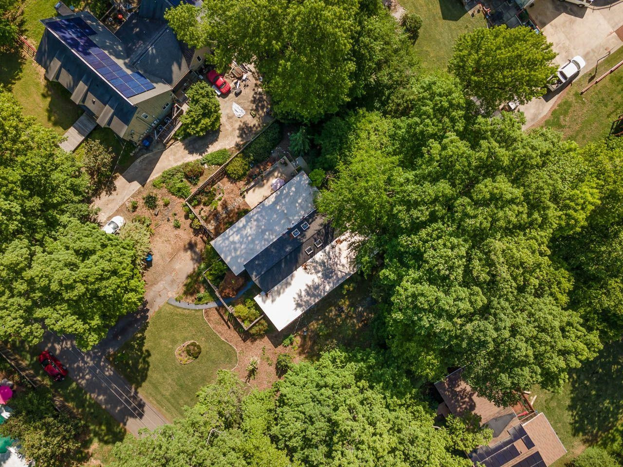 2104 Jarman Drive Raleigh, NC 27604 - Photo 29 of 37 an aerial view of a house with a yard