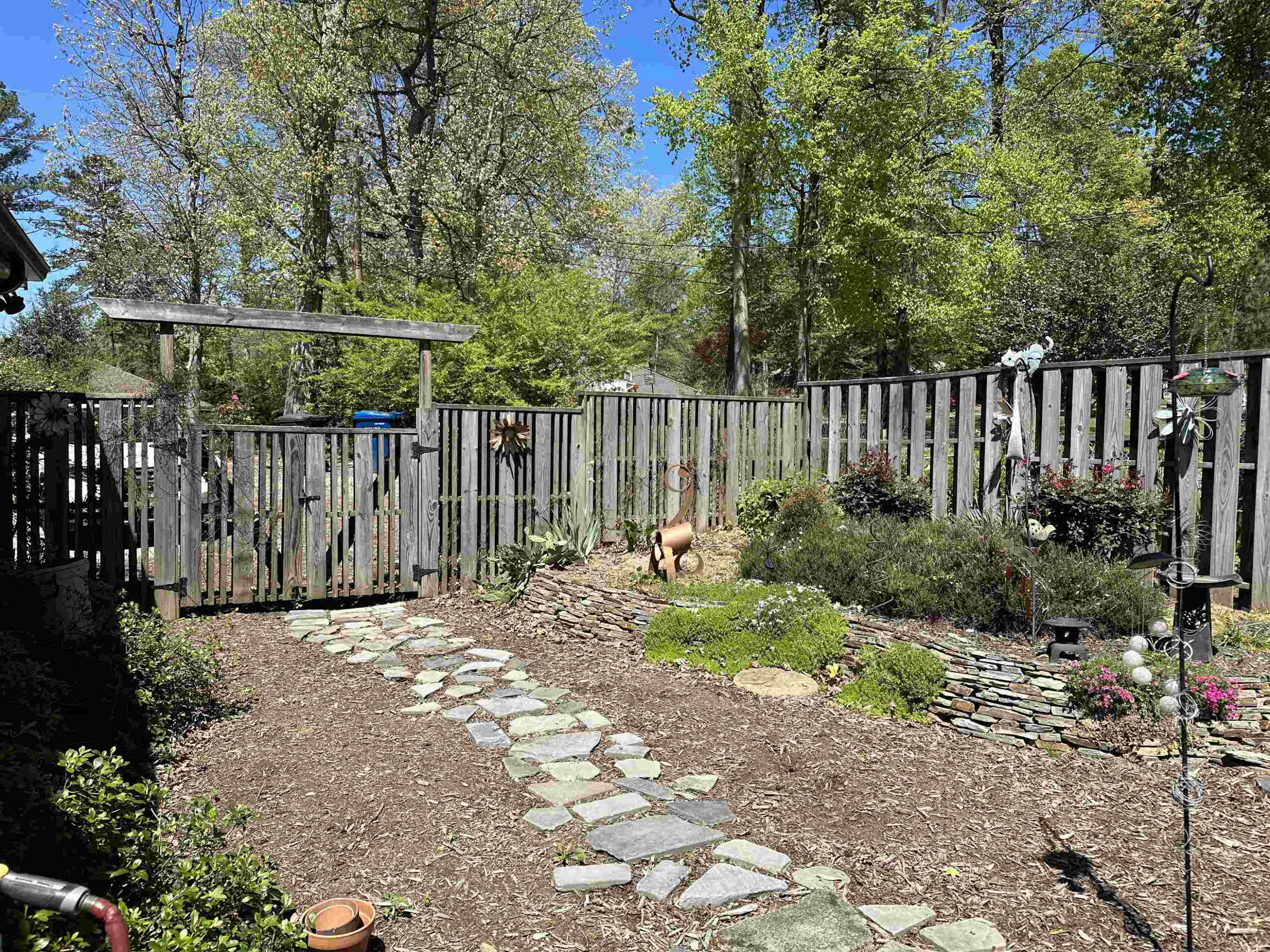 2104 Jarman Drive Raleigh, NC 27604 - Photo 37 of 37 a view of small yard with wooden fence