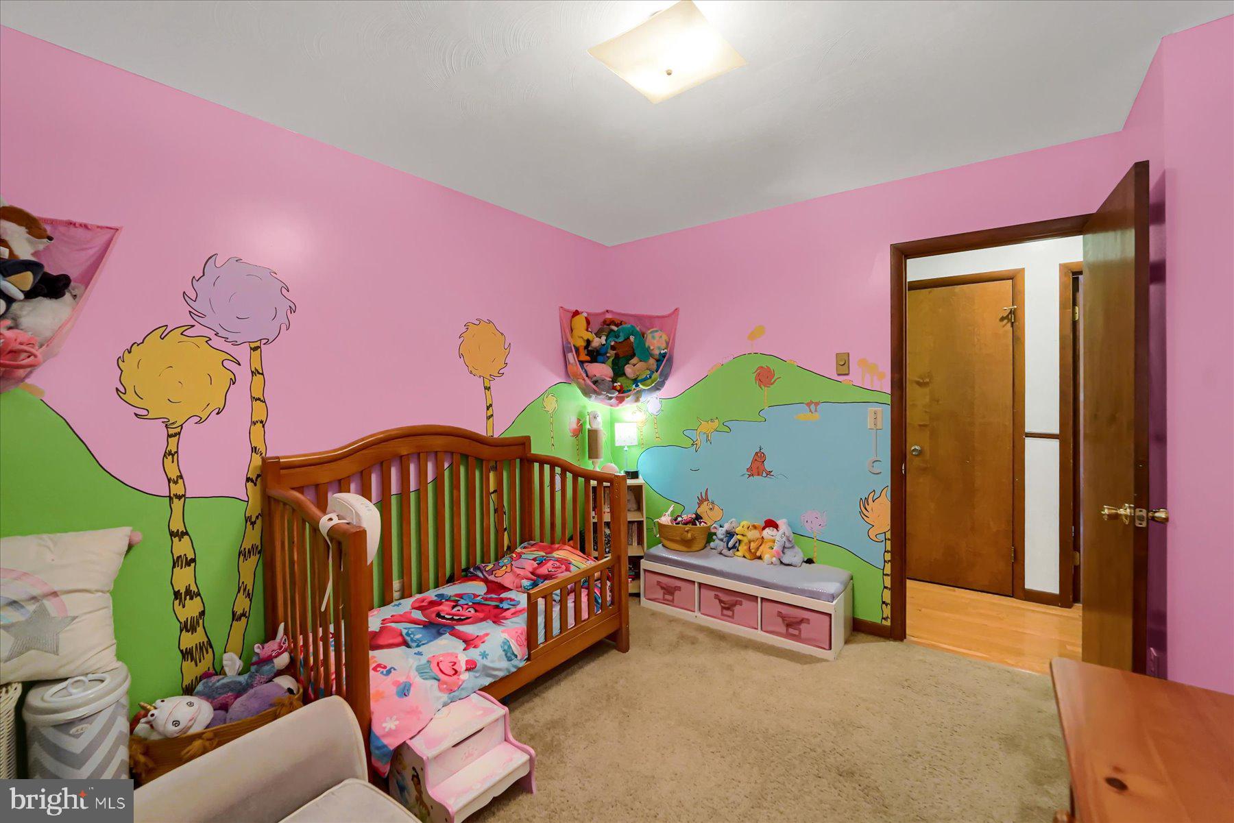 768 Dry Hollow Road Warriors Mark, PA 16877 - Photo 17 of 56 a bedroom with furniture and a lamp