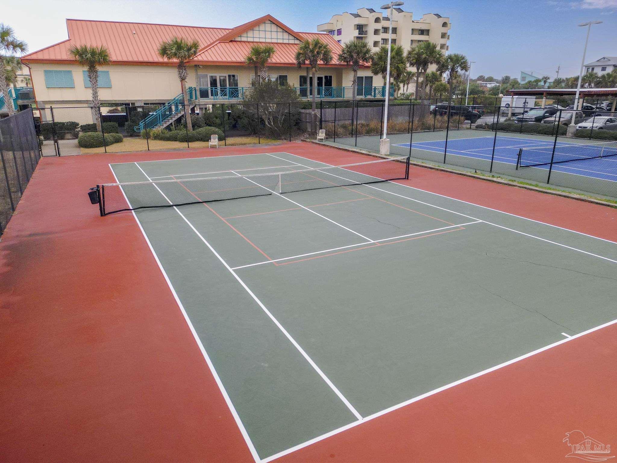 900 Fort Pickens Road, Unit 813 Pensacola Beach, FL 32561 - Photo 29 of 30 a view of a tennis court