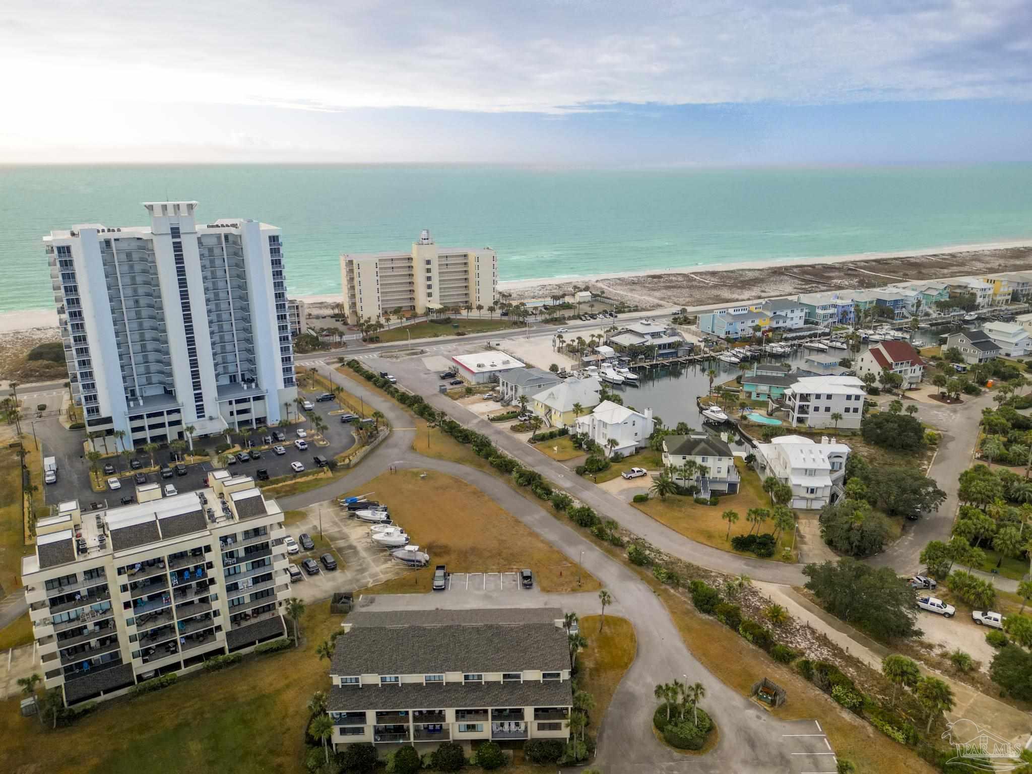 900 Fort Pickens Road, Unit 813 Pensacola Beach, FL 32561 - Photo 4 of 30 a view of a city with ocean