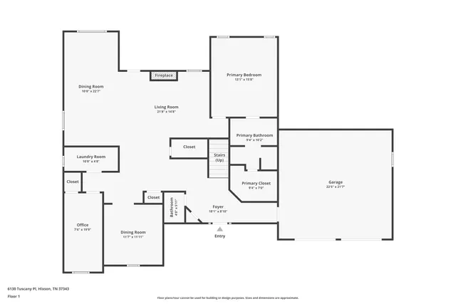 $544,000 | 6130 Tuscany Place, Hixson, TN 37343