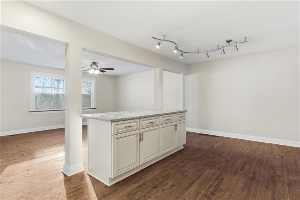 84 Hall Avenue Pittsburgh, PA 15205 - Photo 7 of 34 a view of a kitchen with cabinets and wooden floor