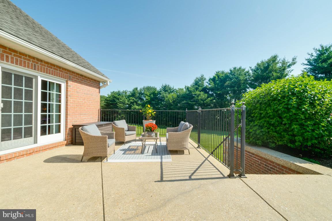 613 Hanover Pike Hampstead, MD 21074 - Photo 47 of 55 a view of backyard with a table and chairs