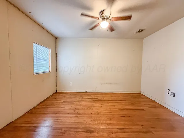 wooden floor in an empty room