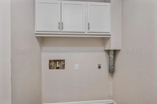 a close view of utility room