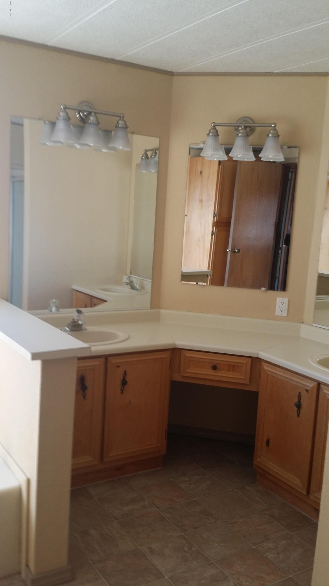 2861 Independence Road Outlook, WA 98938 - Photo 17 of 35 a bathroom with a sink and mirror